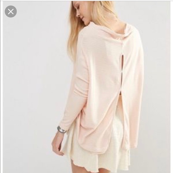 Lover rib split back pullover - Picture 2 of 5